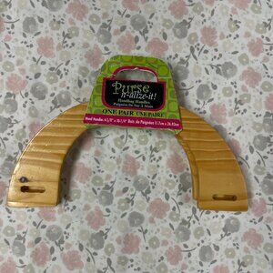 Wooden Purse Handles - for Homemade Purse - Craft Supply - NWT